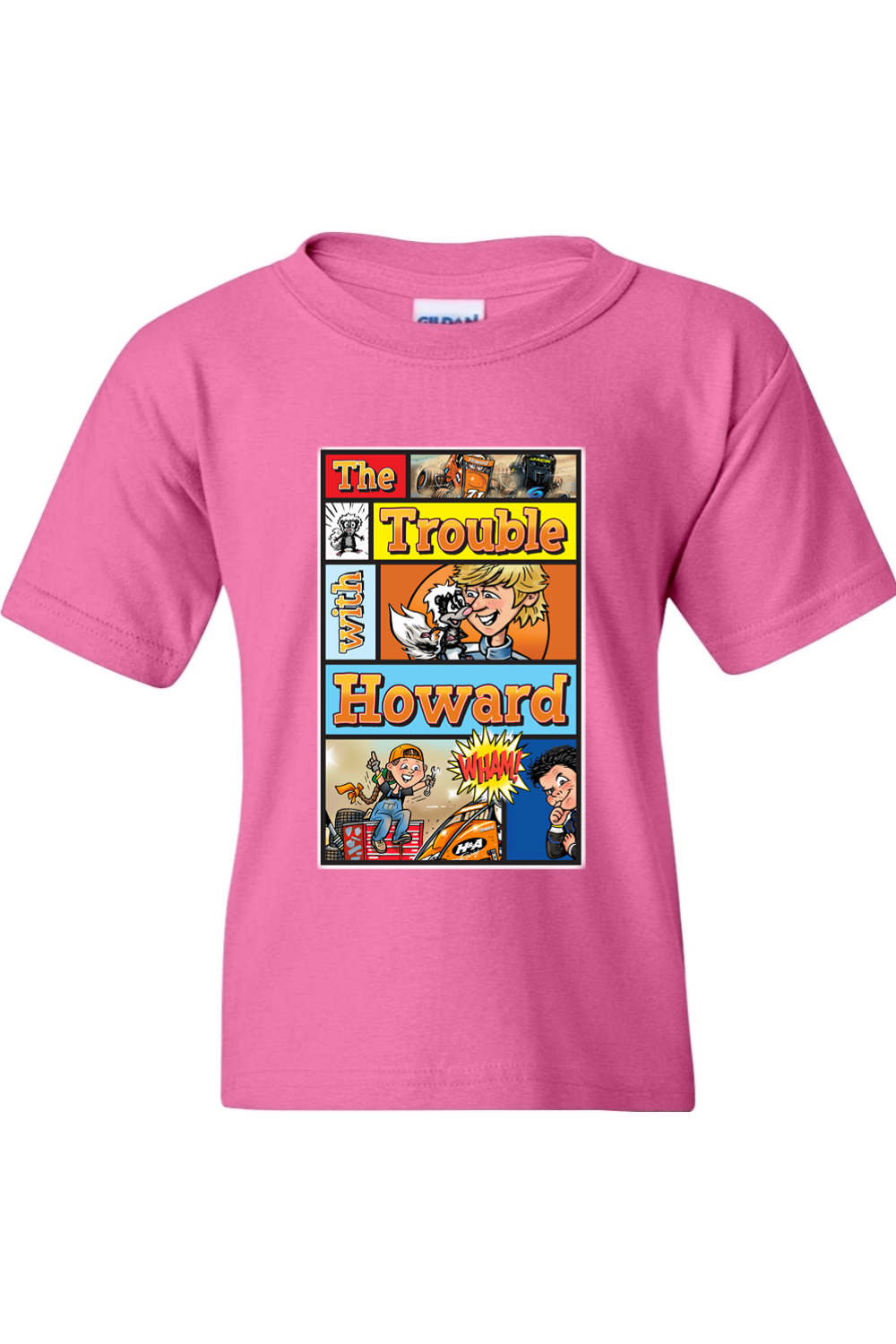 Trouble with Howard Storyboard - Youth Gildan Heavy Cotton T