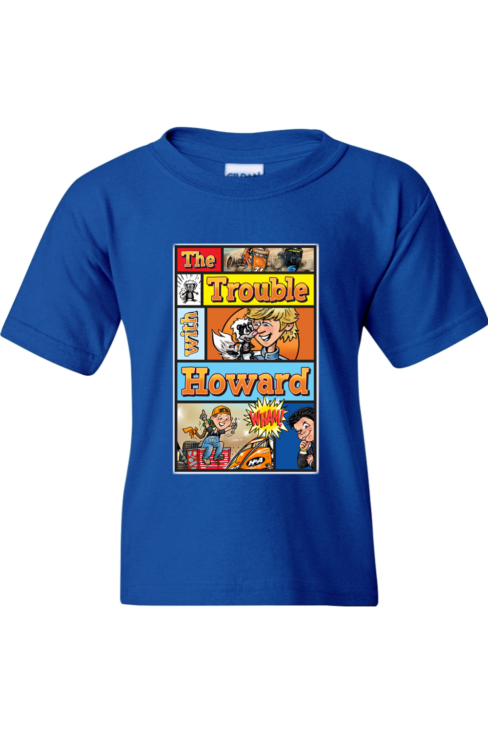 Trouble with Howard Storyboard - Youth Gildan Heavy Cotton T