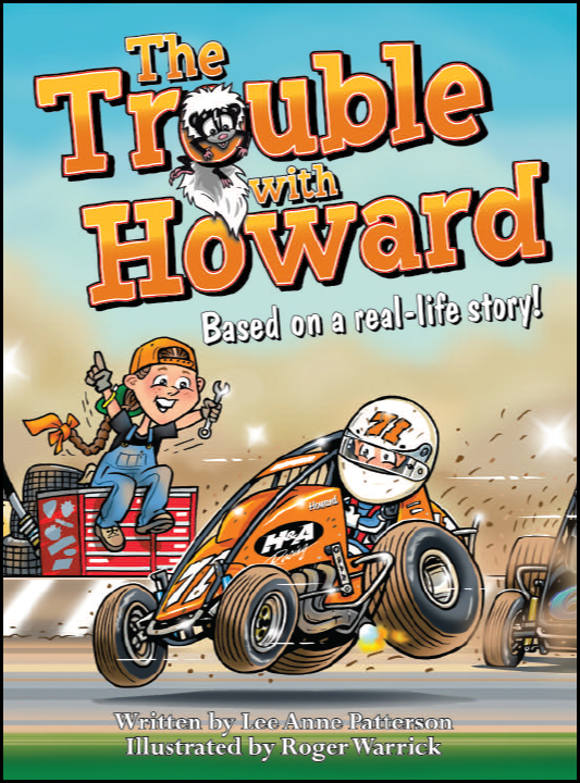 book cover trouble with howard